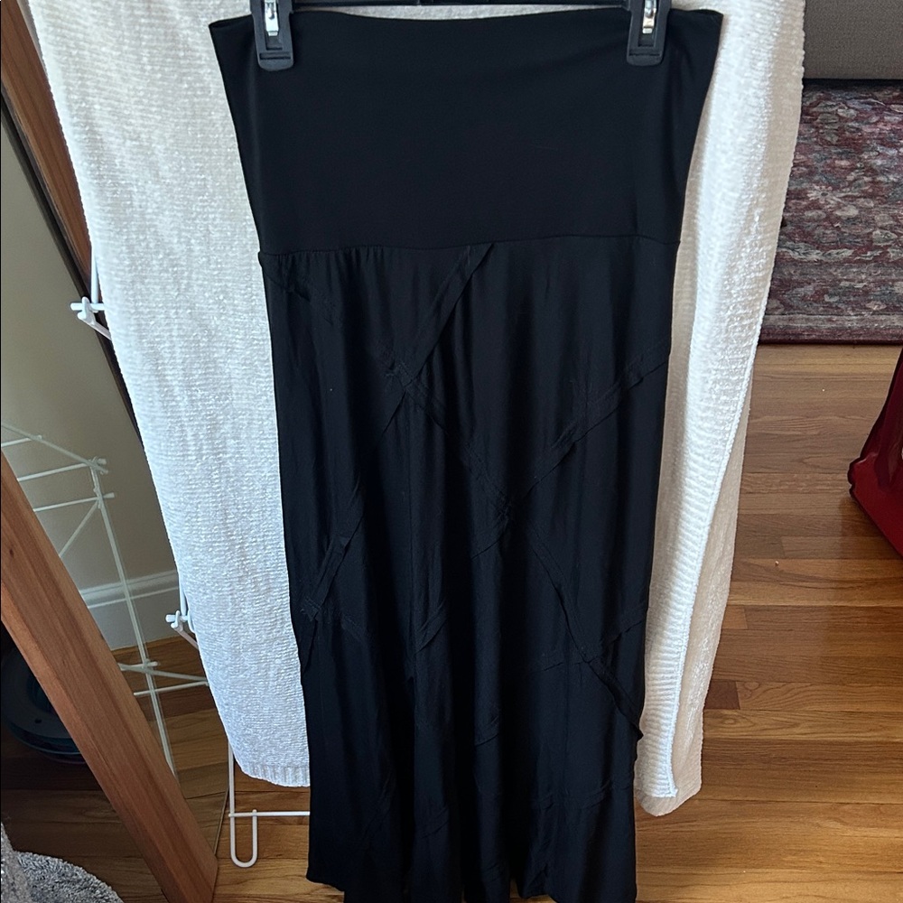 Chic Black A-Line Women's Skirt